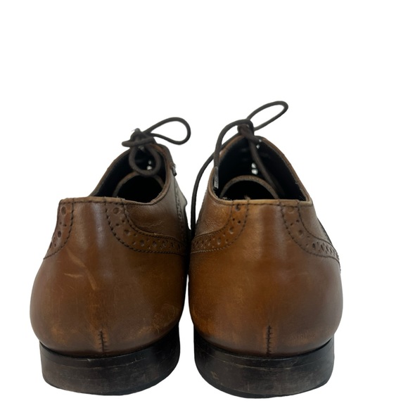 A. Testoni brown lace up drress shoes men - Picture 7 of 8